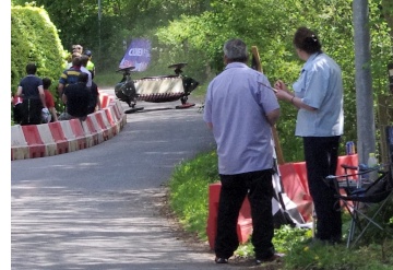 Dom rolls into Denholm ! Border Bogies 2013